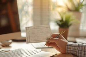 Comment remplir correctement une remise de chèque ?