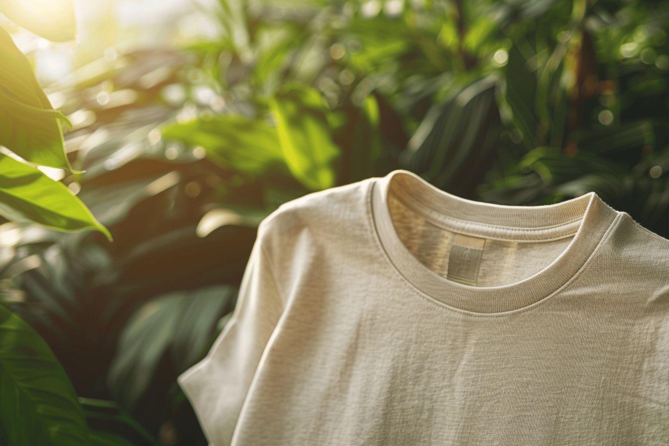 Quelle est la marque de fournisseur proposant des t-shirts en coton bio ?